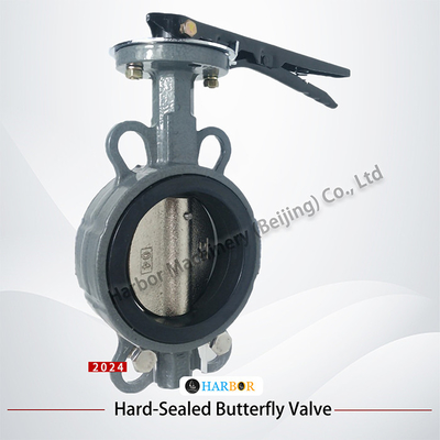 s из D71X-16C Soft Seal Butterfly Valve с корпусным материалом WCB и соединением вафеля