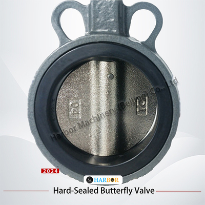 s из D71X-16C Soft Seal Butterfly Valve с корпусным материалом WCB и соединением вафеля